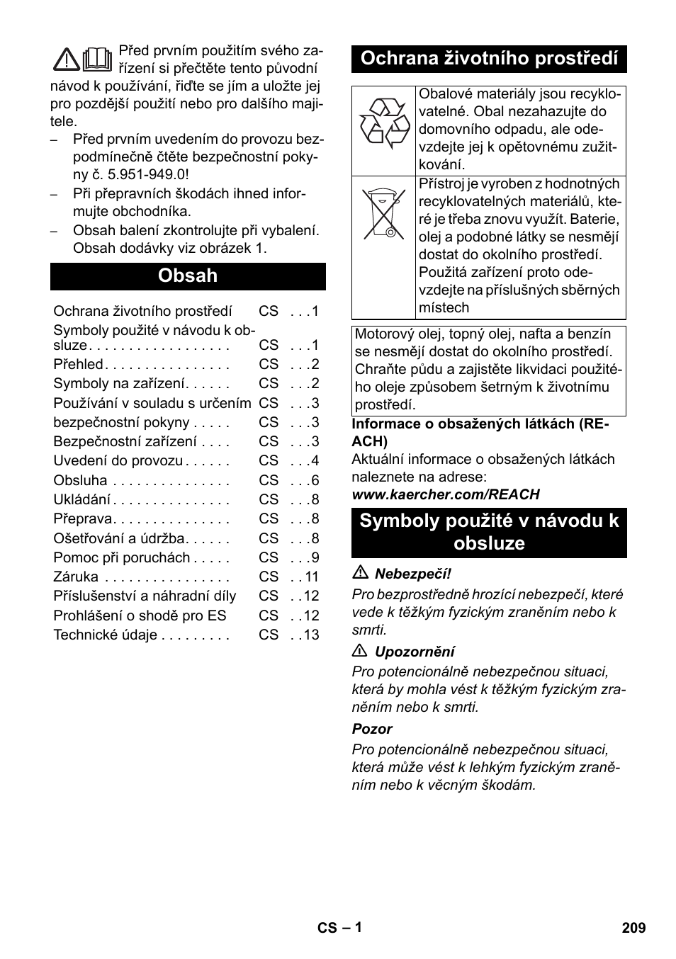 Karcher HDS 11-18 4 S Basic User Manual | Page 209 / 376