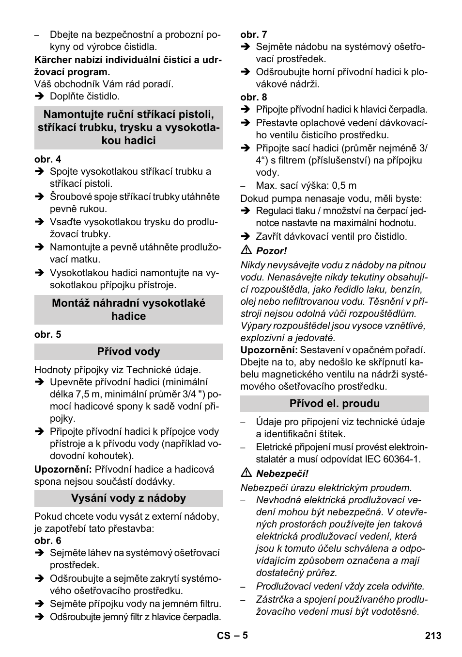 Karcher HDS 11-18 4 S Basic User Manual | Page 213 / 376