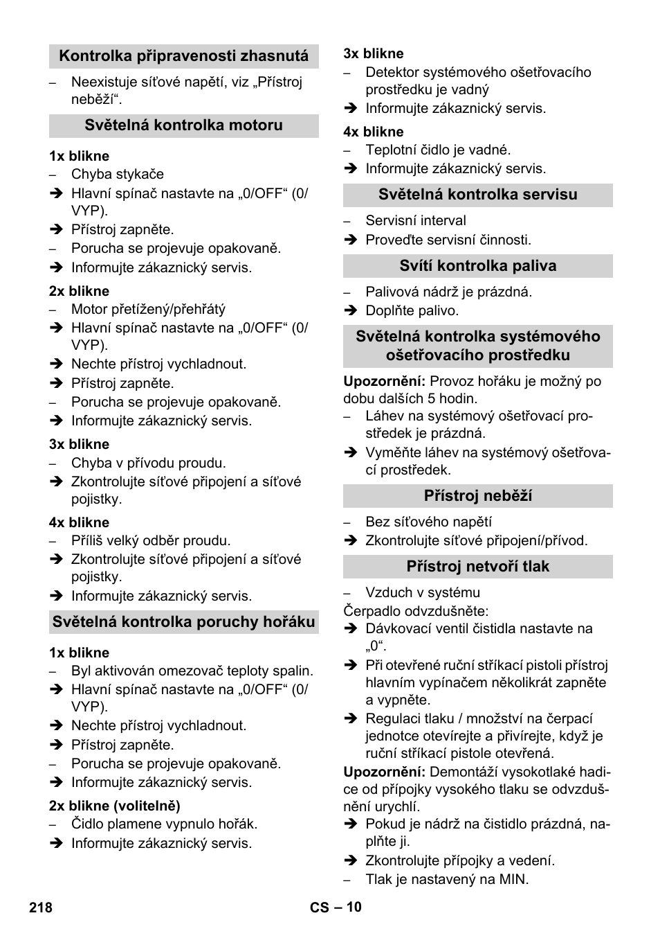 Karcher HDS 11-18 4 S Basic User Manual | Page 218 / 376