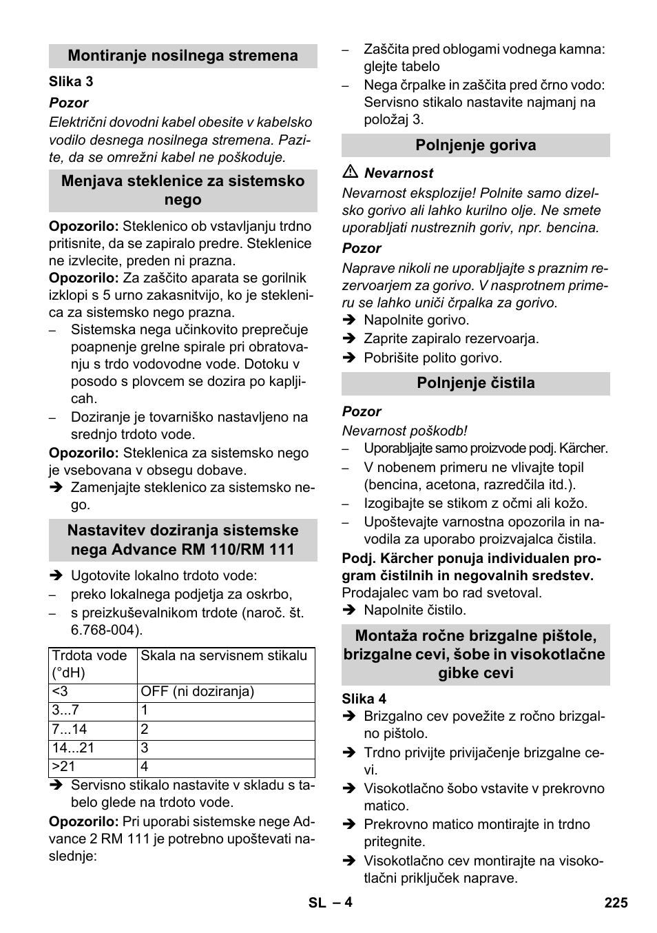 Karcher HDS 11-18 4 S Basic User Manual | Page 225 / 376