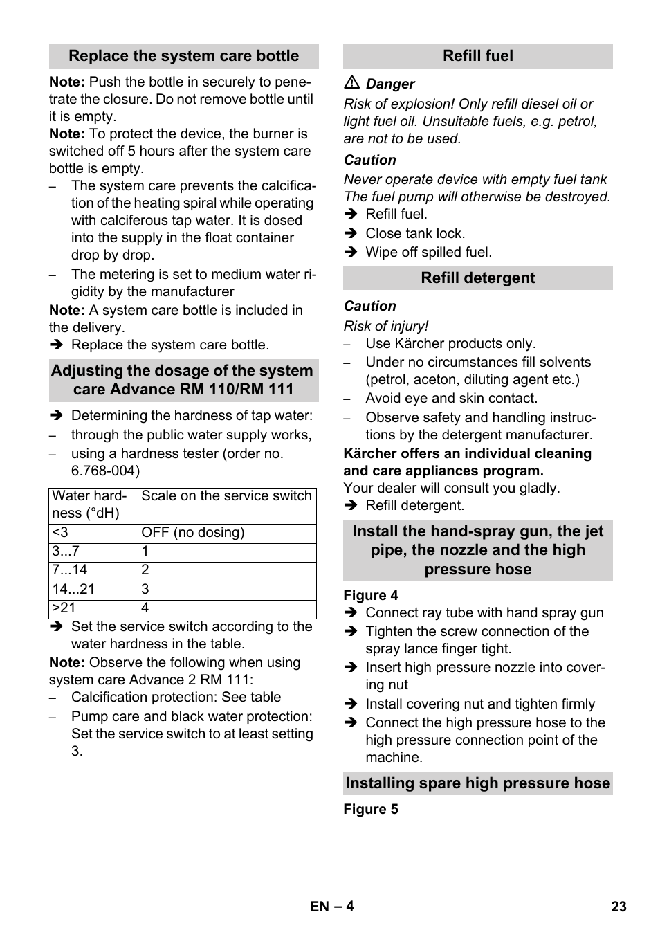 Karcher HDS 11-18 4 S Basic User Manual | Page 23 / 376