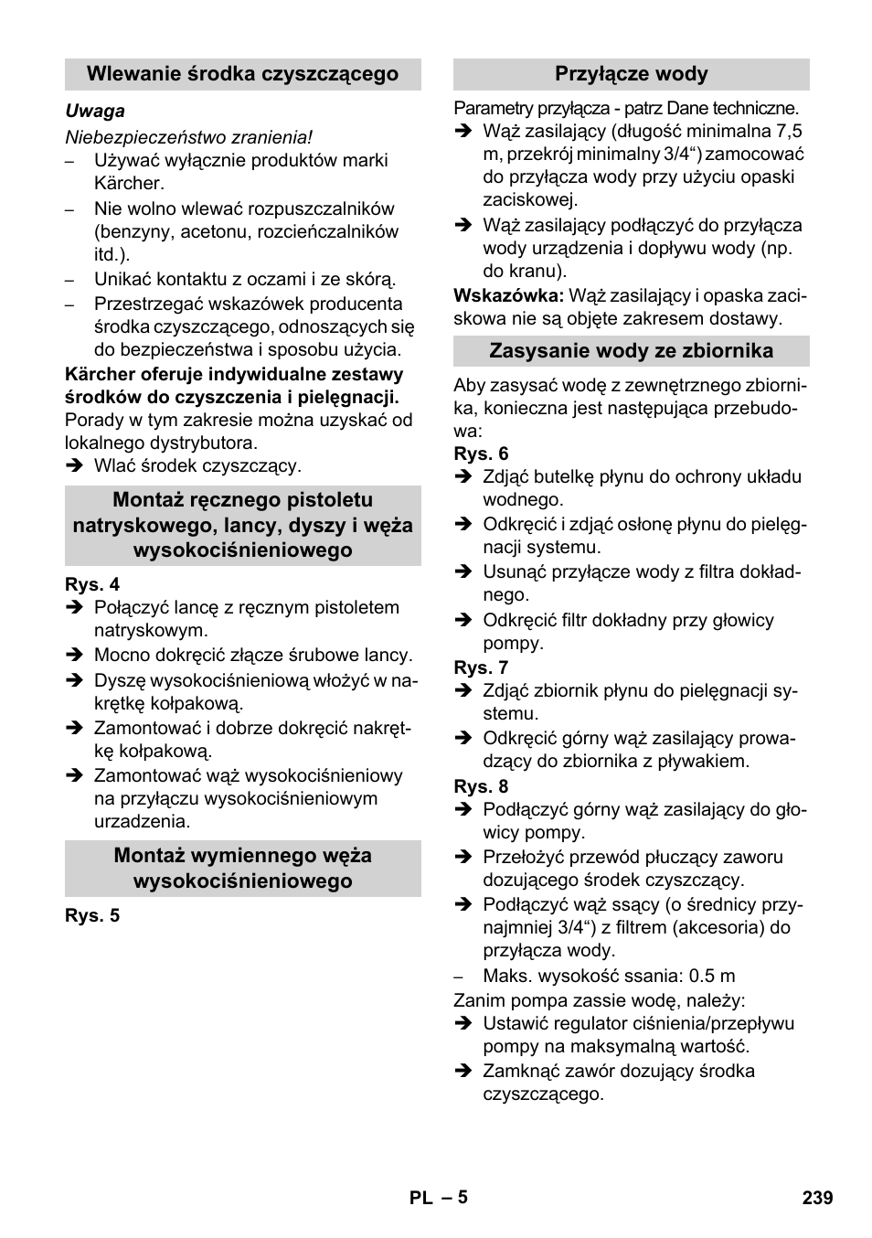 Karcher HDS 11-18 4 S Basic User Manual | Page 239 / 376