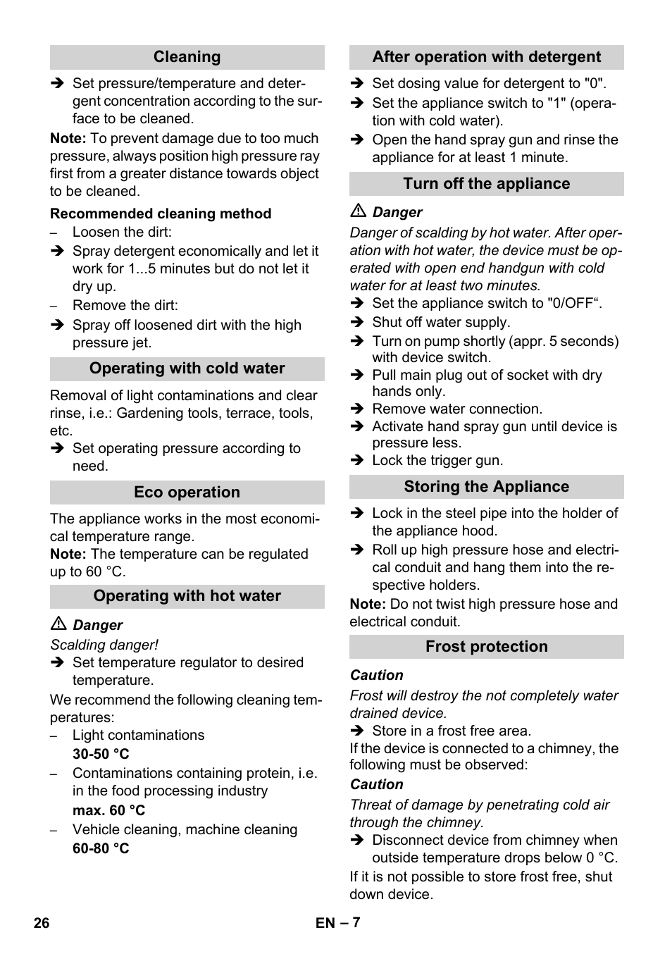 Karcher HDS 11-18 4 S Basic User Manual | Page 26 / 376