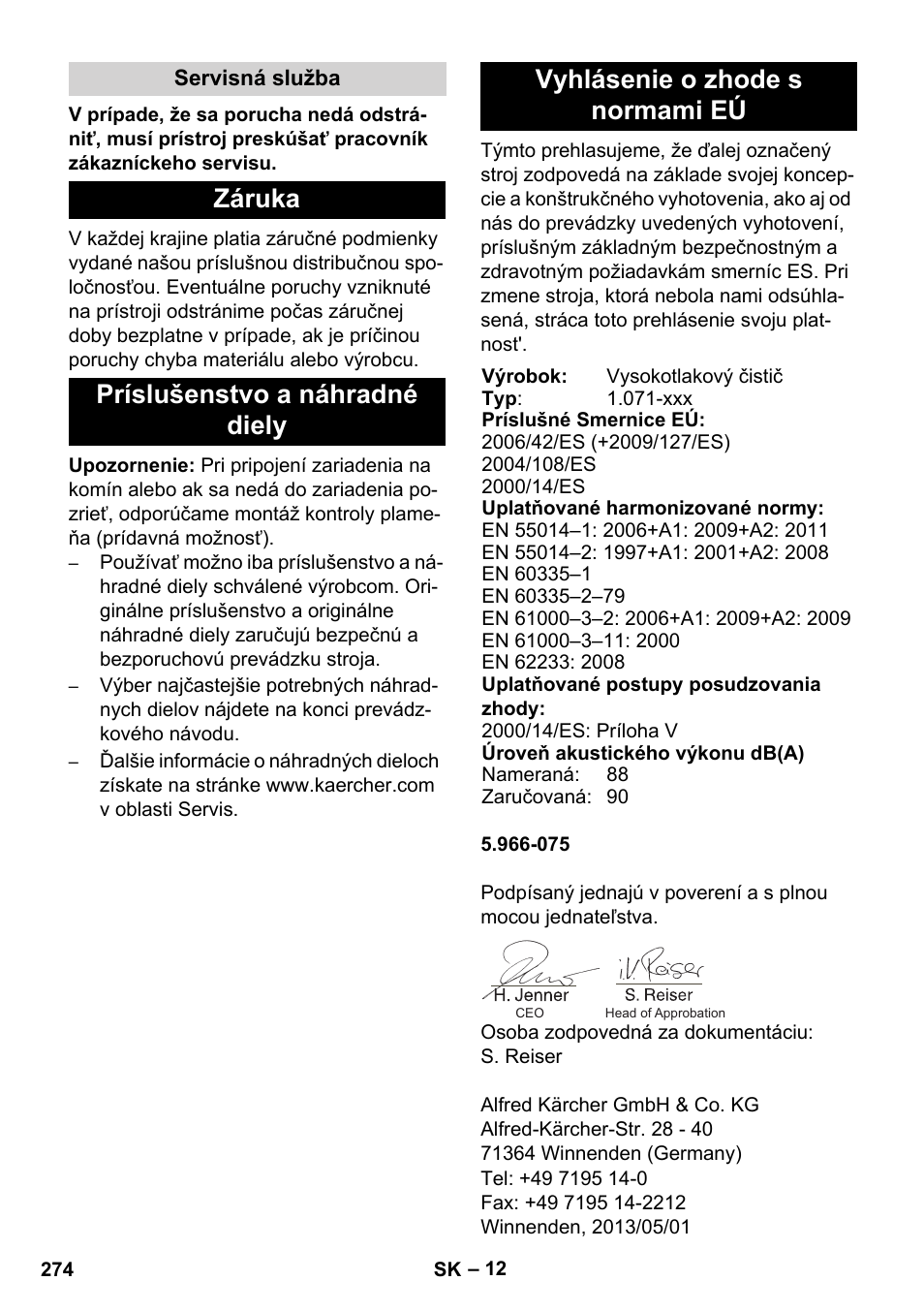 Karcher HDS 11-18 4 S Basic User Manual | Page 274 / 376