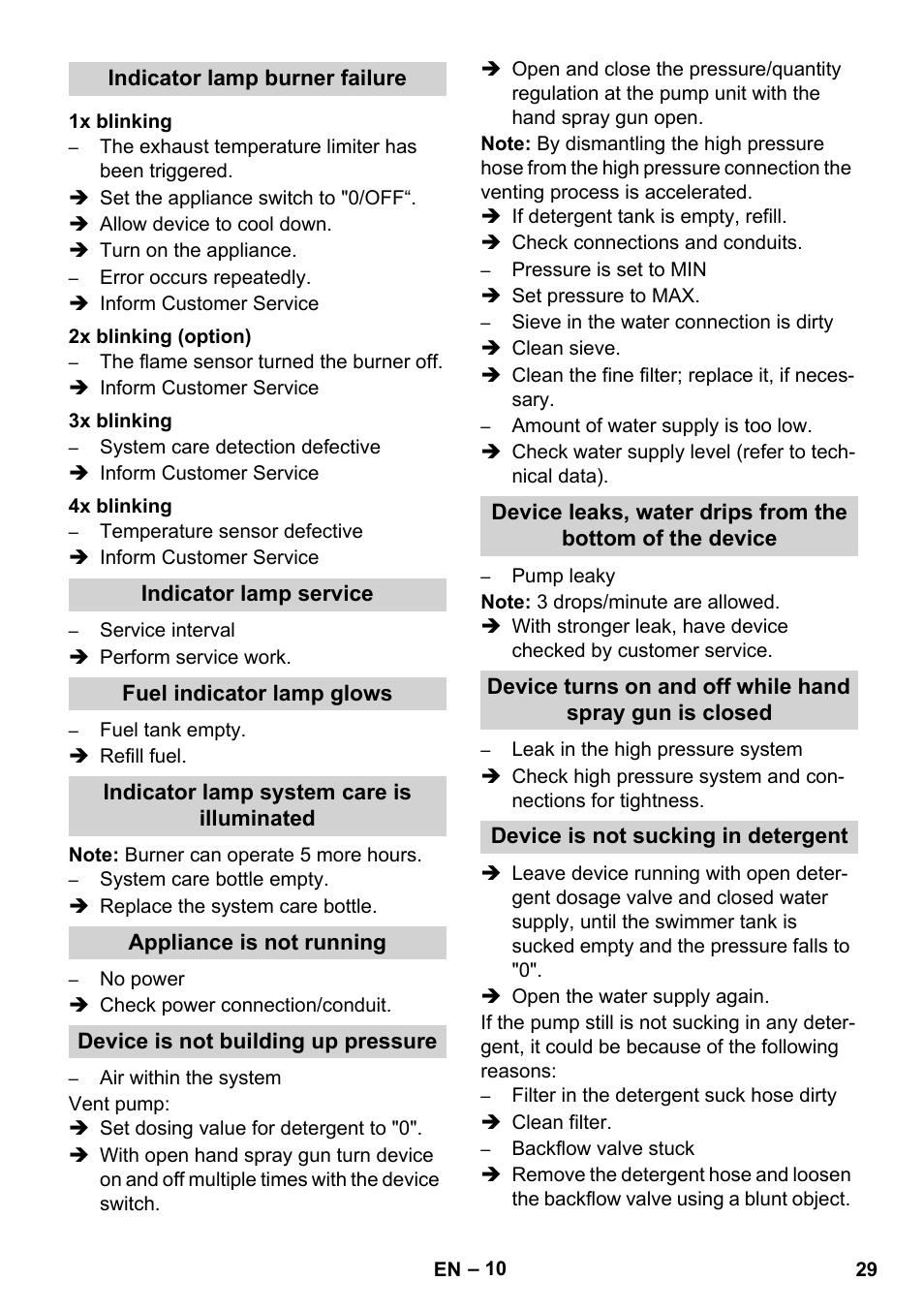 Karcher HDS 11-18 4 S Basic User Manual | Page 29 / 376