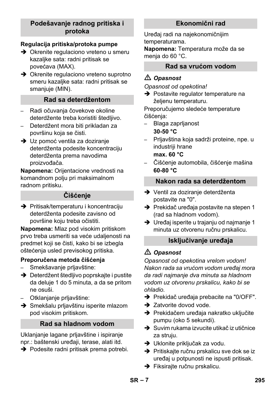 Karcher HDS 11-18 4 S Basic User Manual | Page 295 / 376