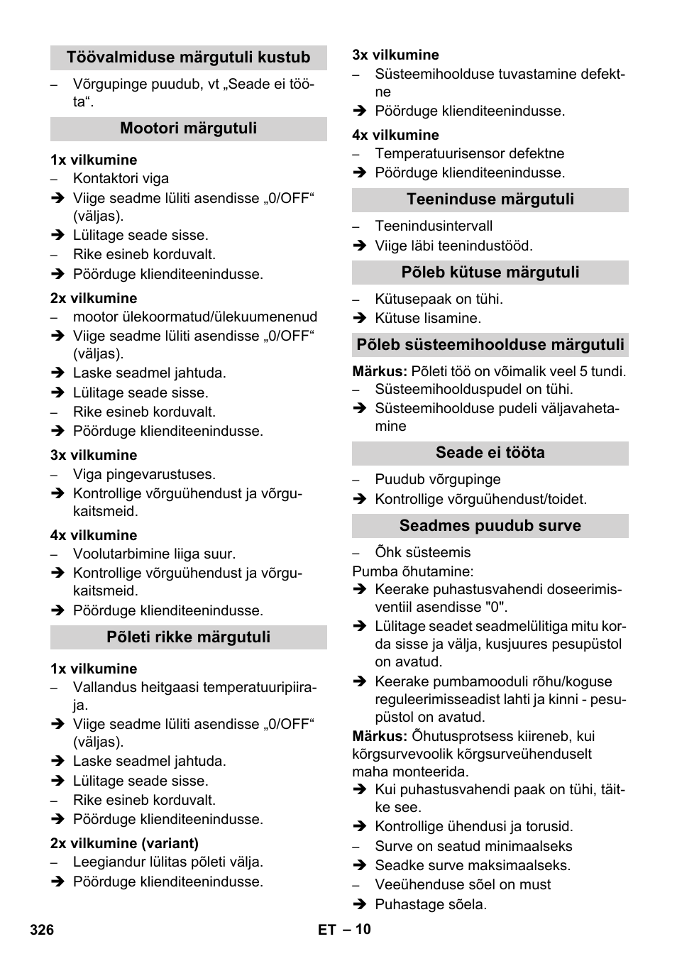 Karcher HDS 11-18 4 S Basic User Manual | Page 326 / 376