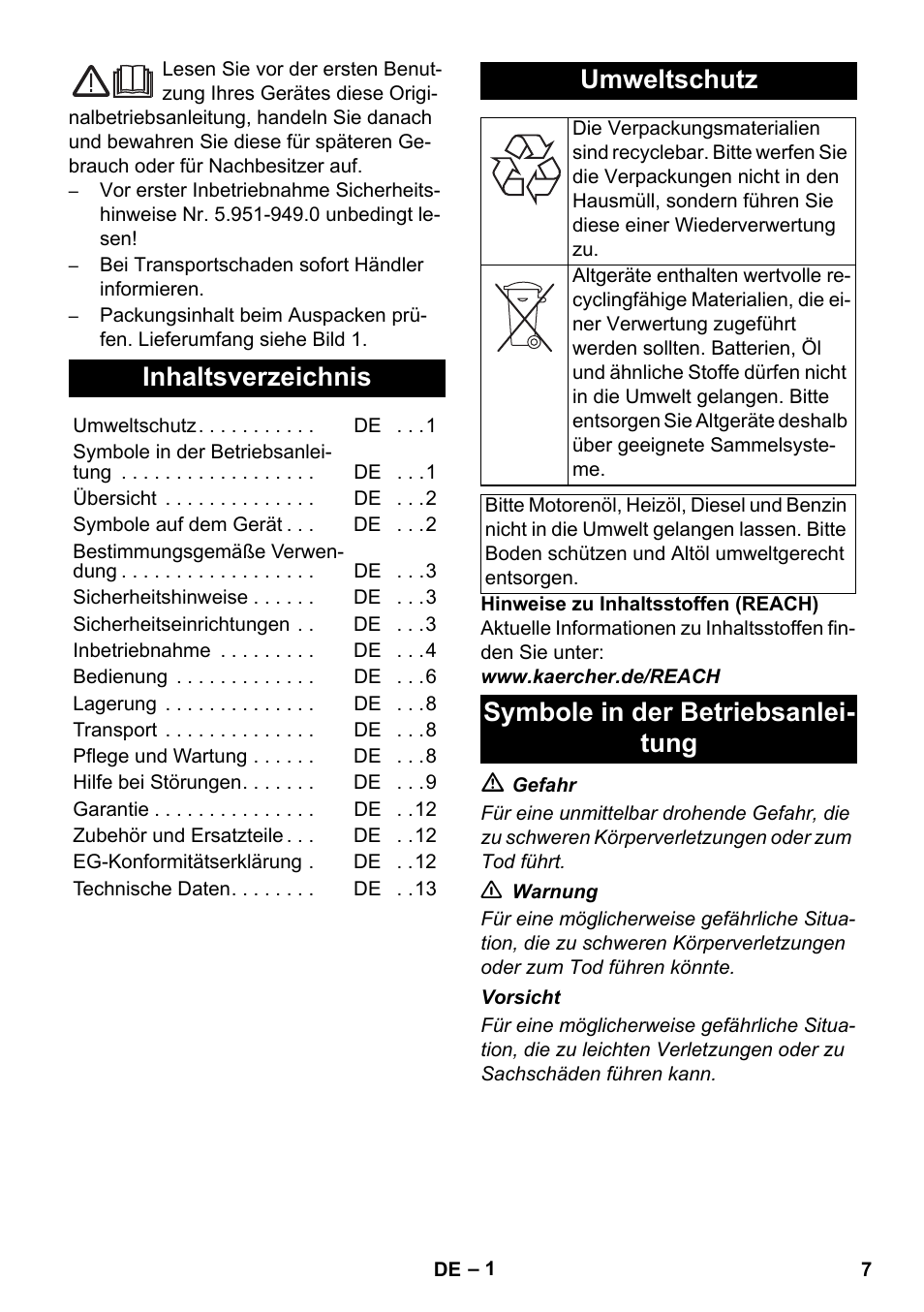 Karcher HDS 11-18 4 S Basic User Manual | Page 7 / 376