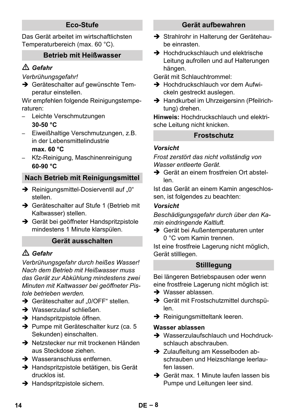 Karcher HDS 7-16 4C Basic User Manual | Page 14 / 376