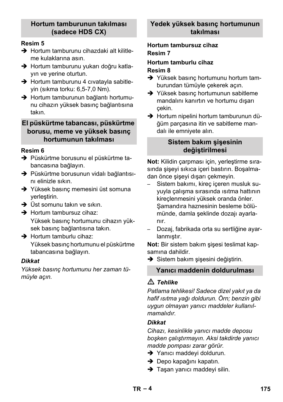 Karcher HDS 7-16 4C Basic User Manual | Page 175 / 376