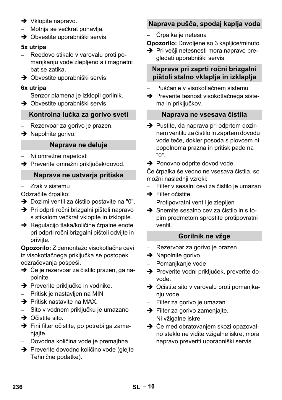 Karcher HDS 7-16 4C Basic User Manual | Page 236 / 376