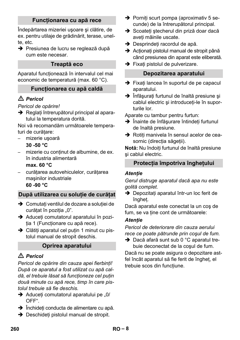 Karcher HDS 7-16 4C Basic User Manual | Page 260 / 376