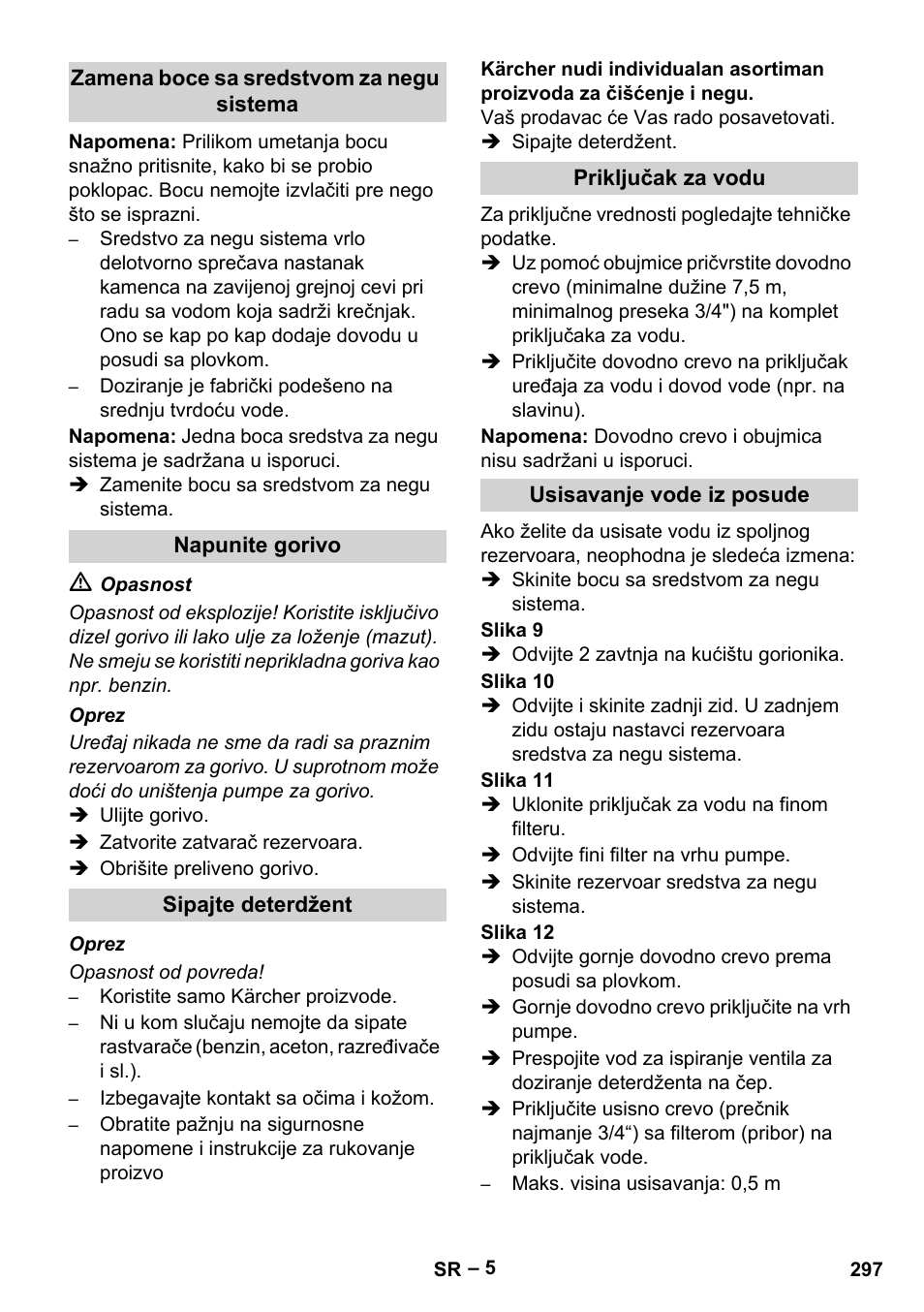 Karcher HDS 7-16 4C Basic User Manual | Page 297 / 376