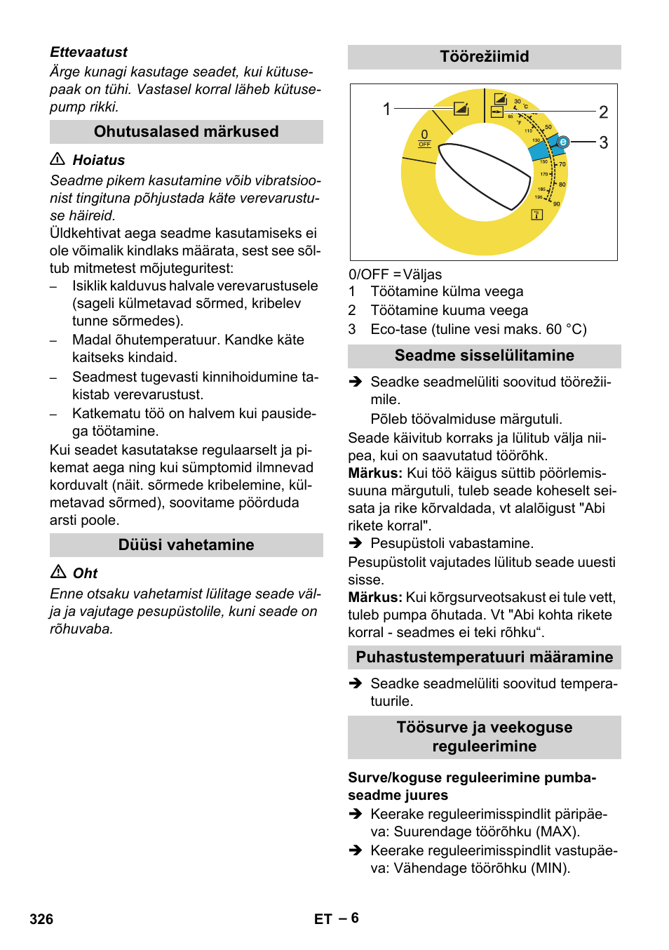 Karcher HDS 7-16 4C Basic User Manual | Page 326 / 376