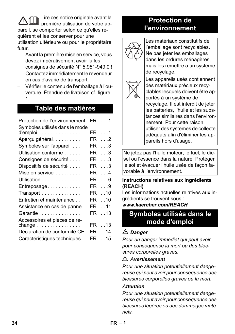 Karcher HDS 7-16 4C Basic User Manual | Page 34 / 376