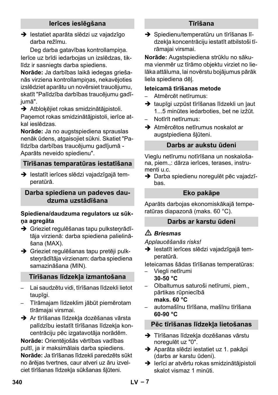 Karcher HDS 7-16 4C Basic User Manual | Page 340 / 376