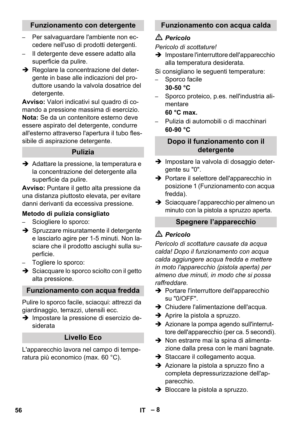 Karcher HDS 7-16 4C Basic User Manual | Page 56 / 376