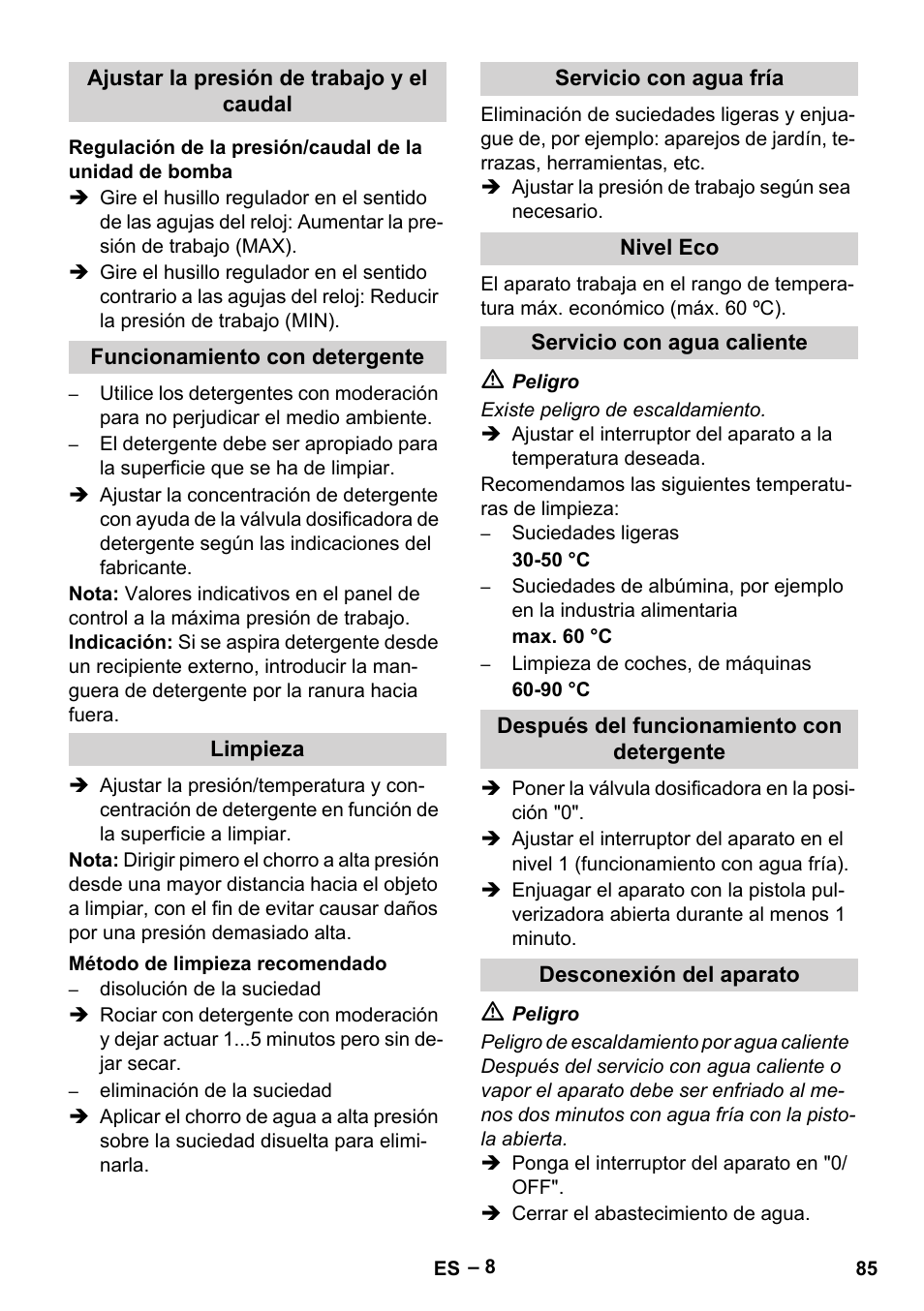 Karcher HDS 7-16 4C Basic User Manual | Page 85 / 376