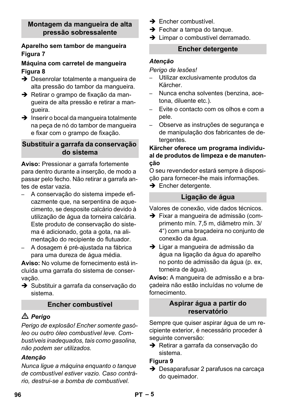 Karcher HDS 7-16 4C Basic User Manual | Page 96 / 376