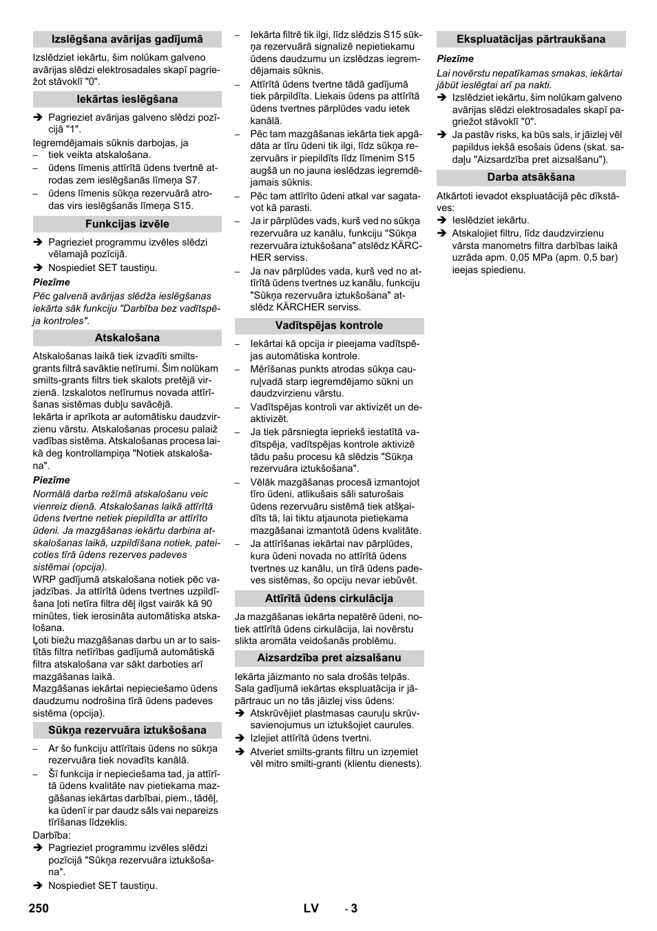 Karcher Système de recyclage des eaux usées WRP 16000 User Manual | Page 250 / 280