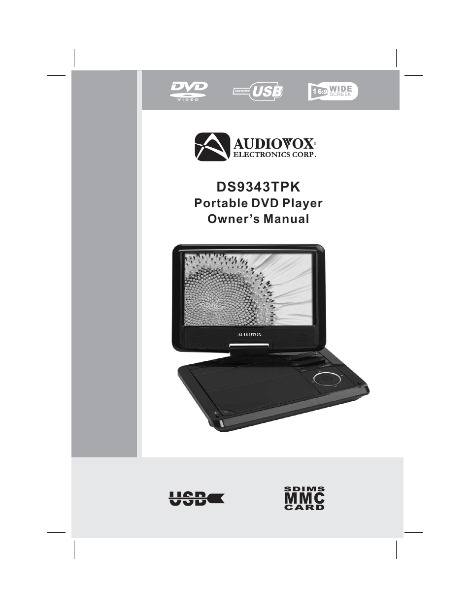 Audiovox DS9343TPK User Manual | 32 pages