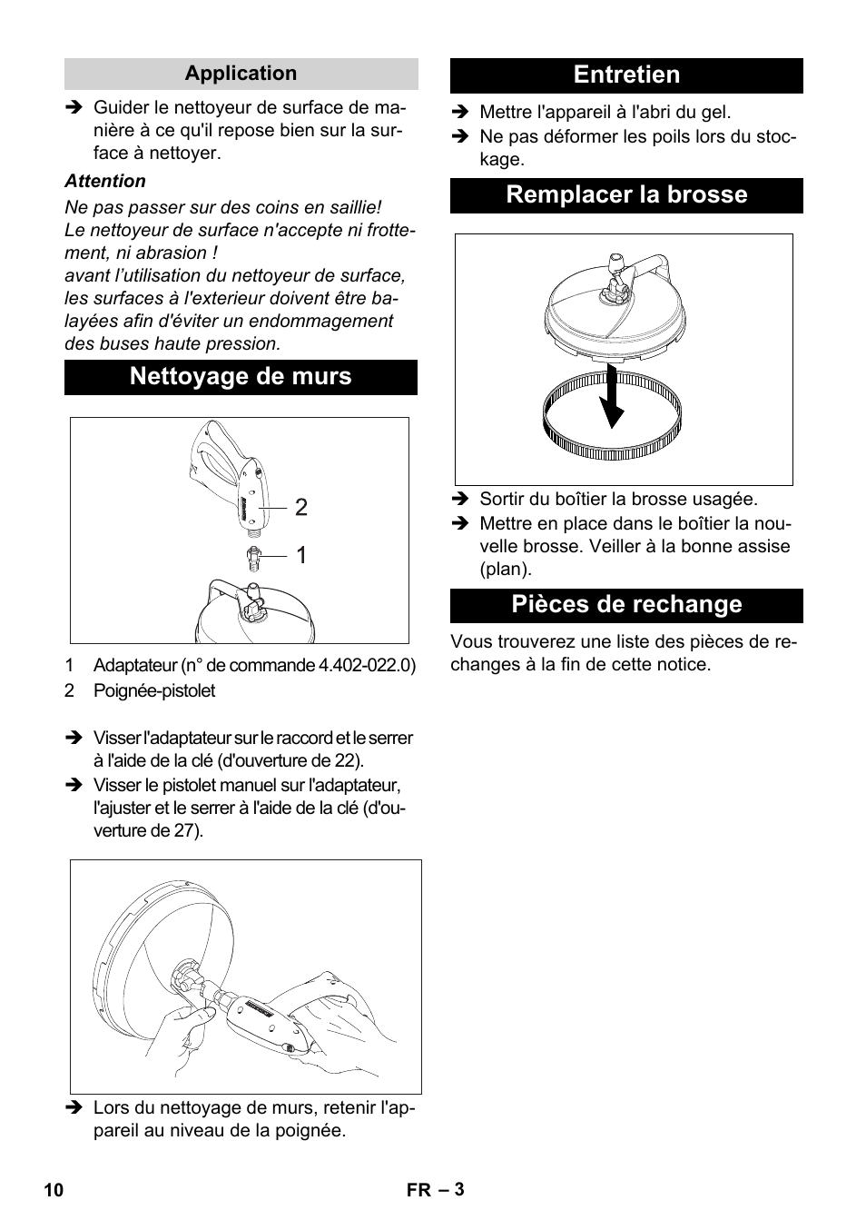 Karcher Nettoyeur haute pression HD 5-15 C+ avec FR Classic User Manual | Page 10 / 84
