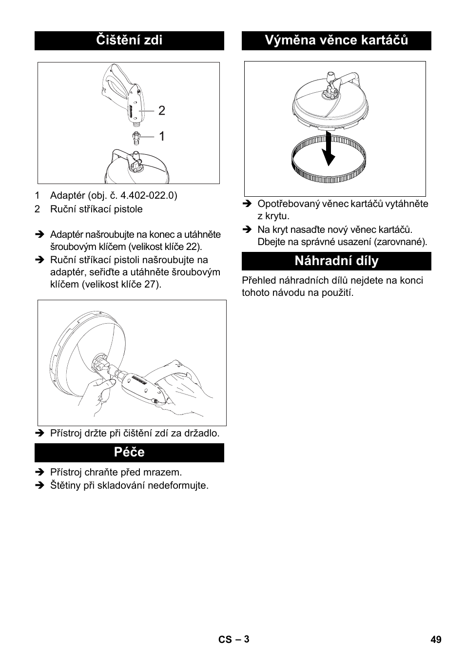 Karcher Nettoyeur haute pression HD 5-15 C+ avec FR Classic User Manual | Page 49 / 84