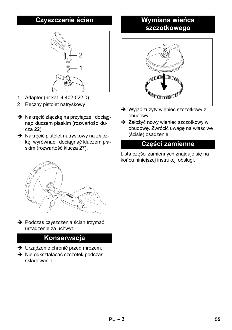 Karcher Nettoyeur haute pression HD 5-15 C+ avec FR Classic User Manual | Page 55 / 84