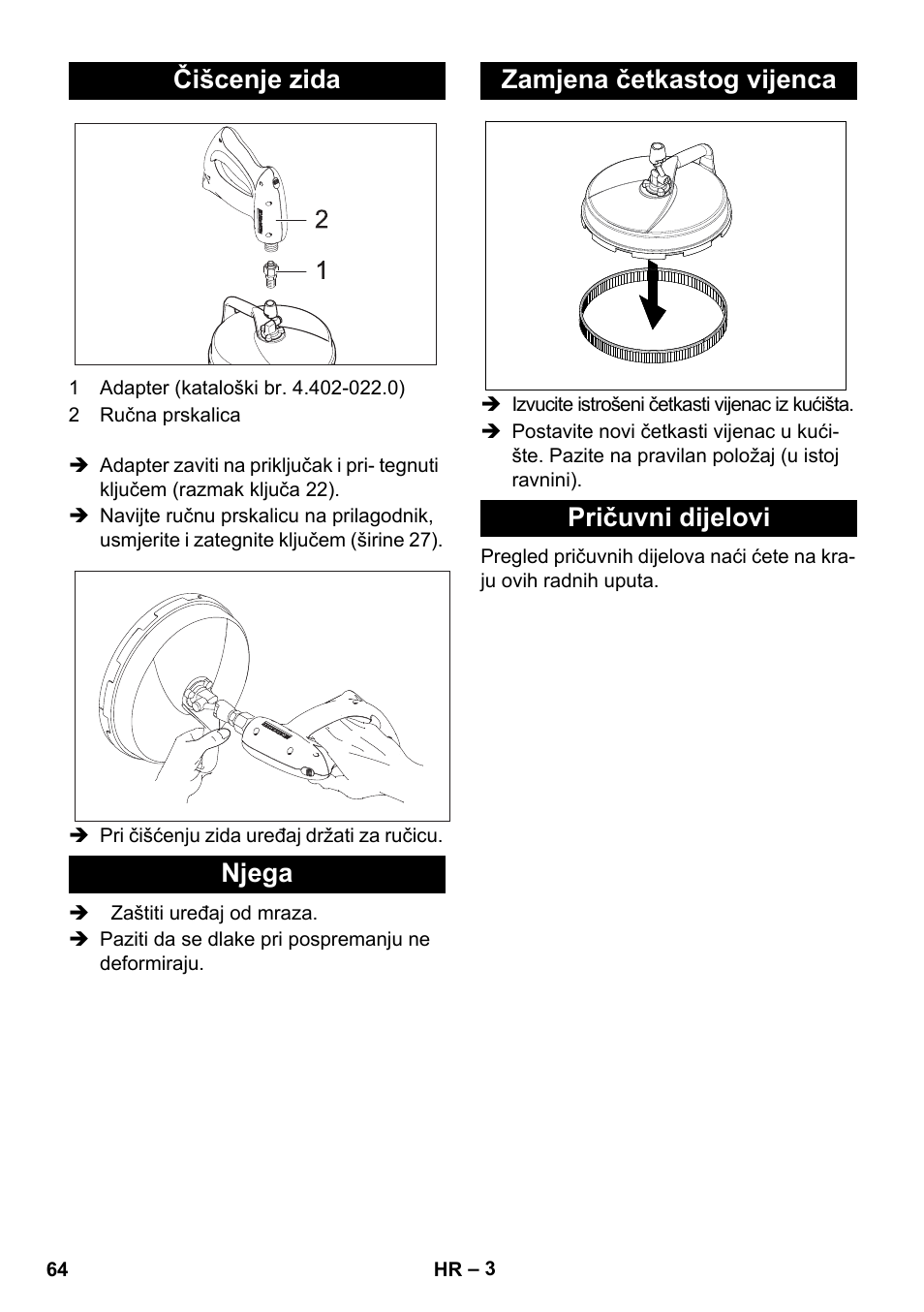 Karcher Nettoyeur haute pression HD 5-15 C+ avec FR Classic User Manual | Page 64 / 84