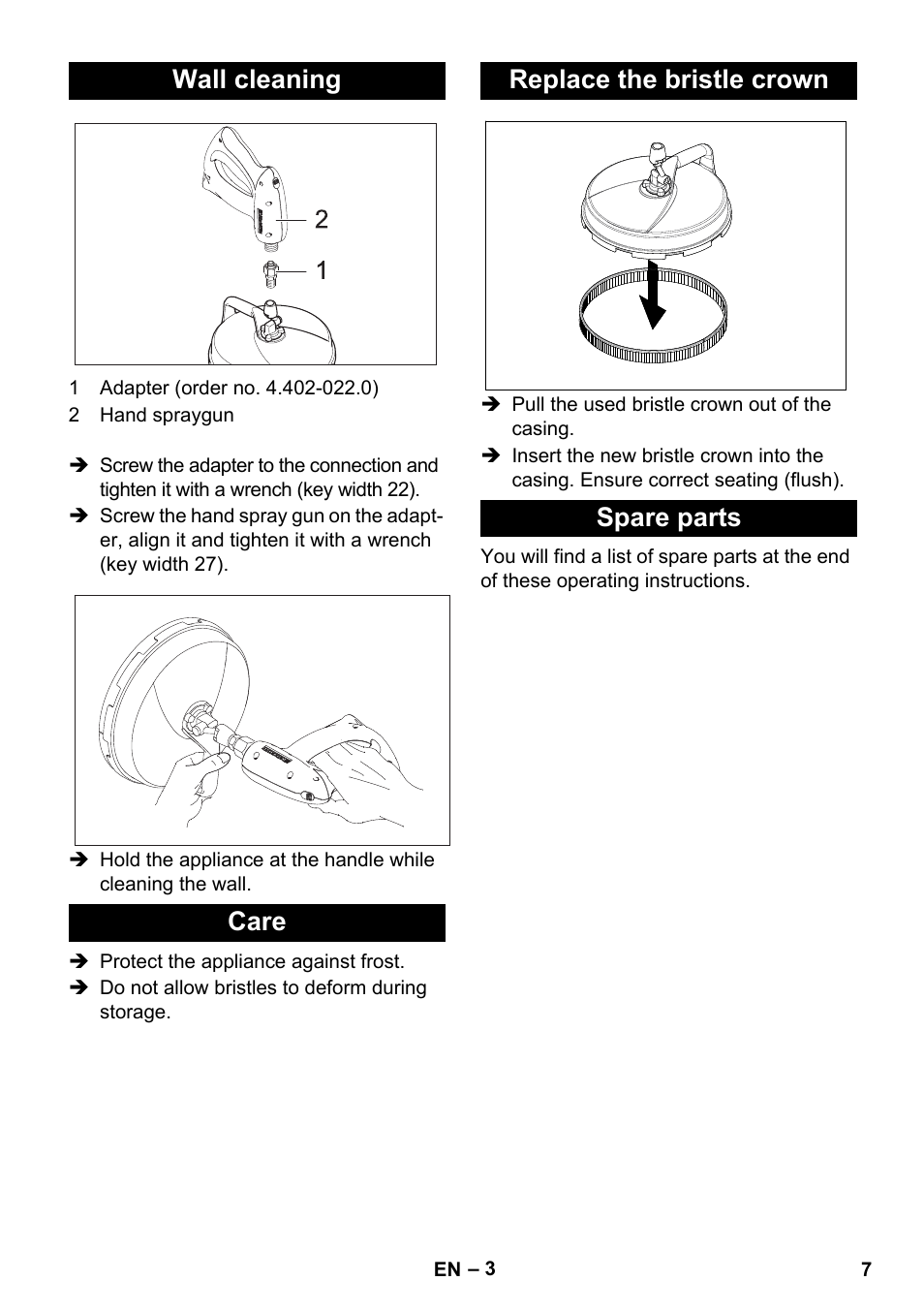 Karcher Nettoyeur haute pression HD 5-15 C+ avec FR Classic User Manual | Page 7 / 84