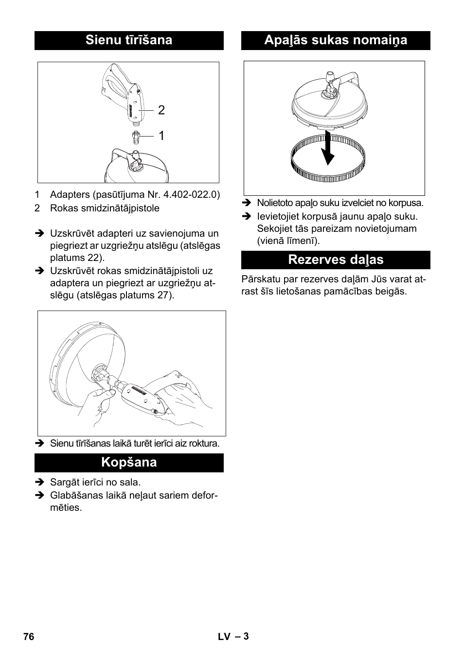 Karcher Nettoyeur haute pression HD 5-15 C+ avec FR Classic User Manual | Page 76 / 84