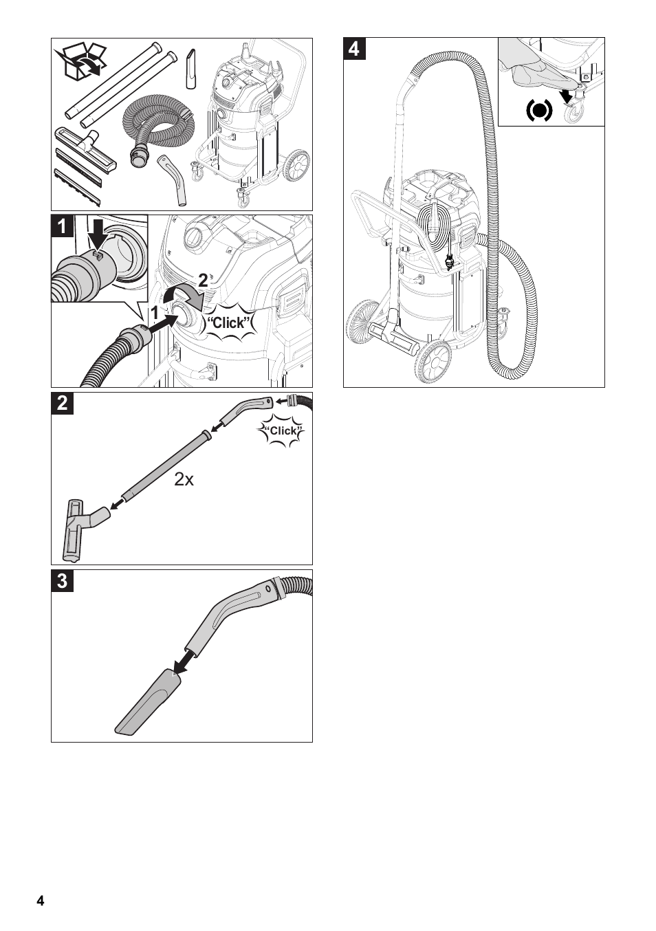 Karcher Aspirateur eau et poussières NT 55-2 Tact Me I User Manual | Page 4 / 204