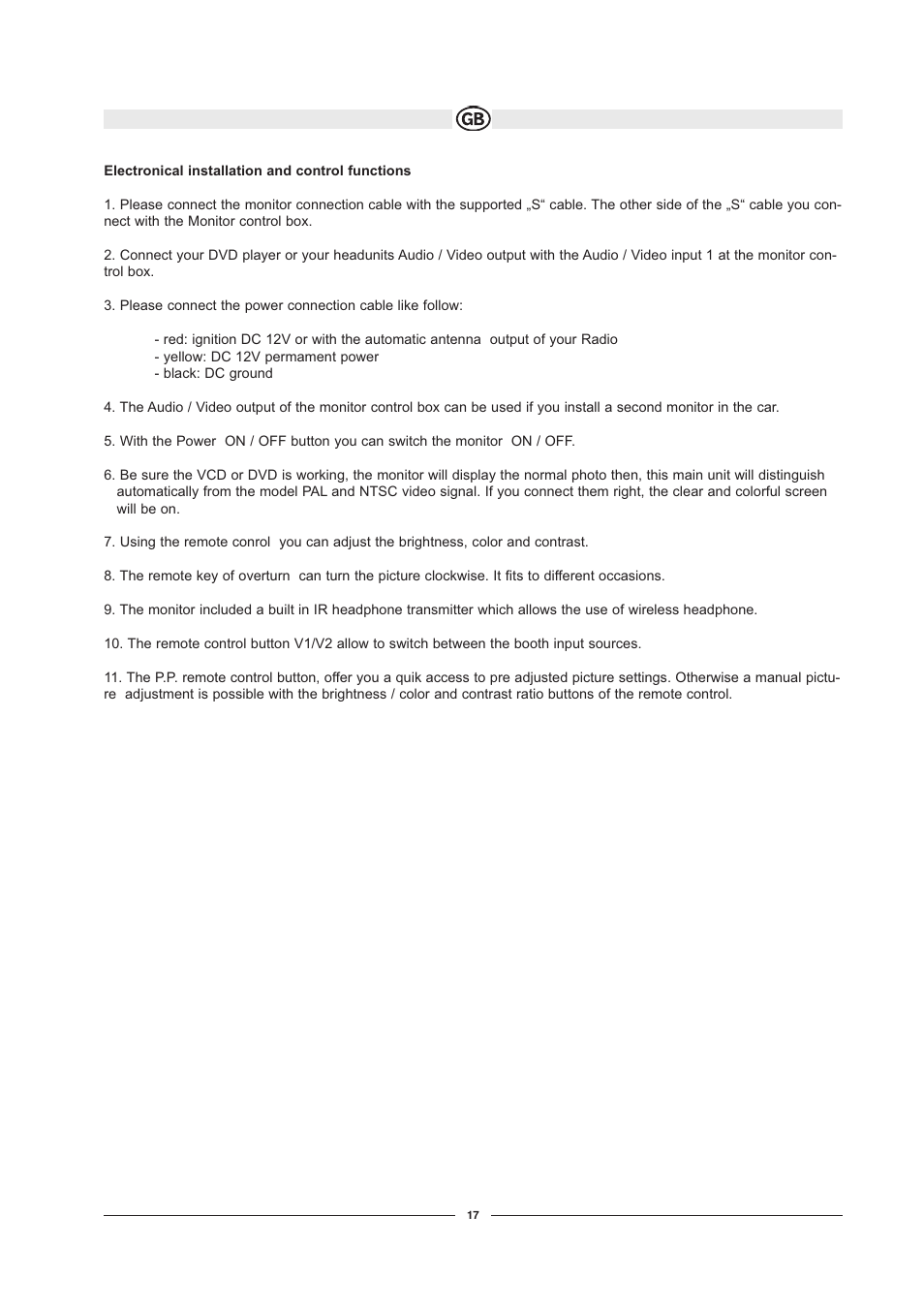 Audiovox LCM7070 User Manual | Page 8 / 9