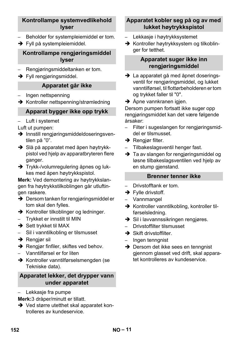 Karcher Nettoyeur haute pression HDS 8-18-4 C Classic User Manual | Page 152 / 460