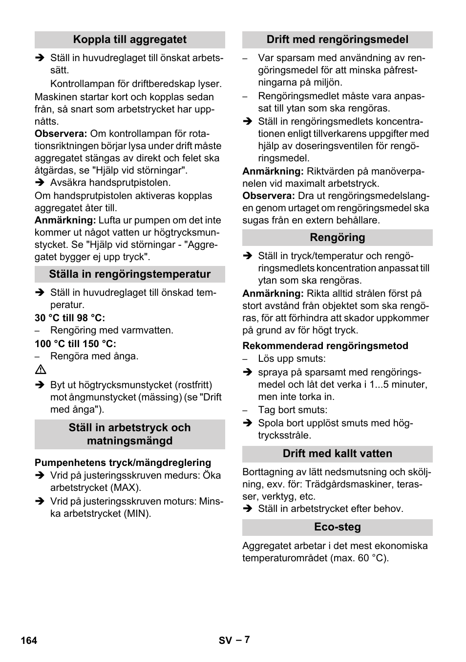 Karcher Nettoyeur haute pression HDS 8-18-4 C Classic User Manual | Page 164 / 460