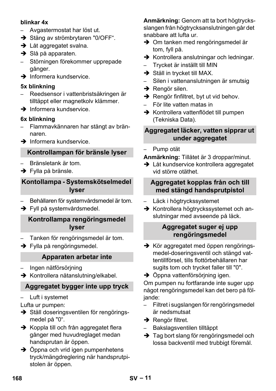 Karcher Nettoyeur haute pression HDS 8-18-4 C Classic User Manual | Page 168 / 460