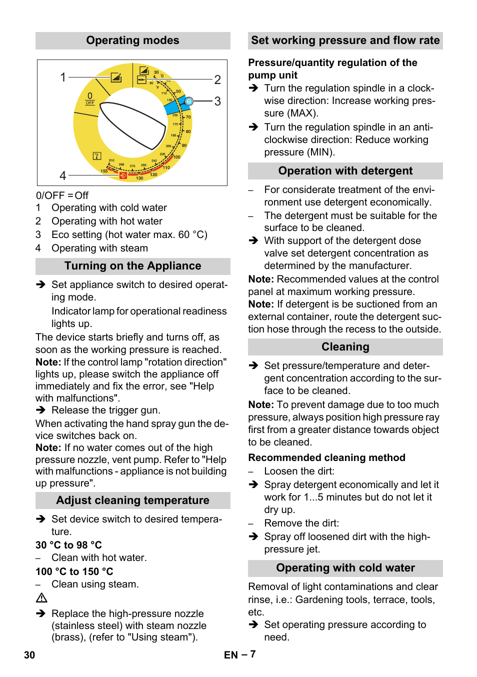 Karcher Nettoyeur haute pression HDS 8-18-4 C Classic User Manual | Page 30 / 460