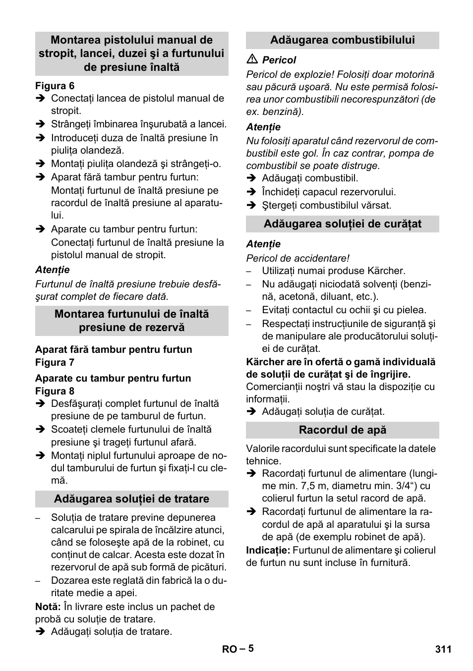 Karcher Nettoyeur haute pression HDS 8-18-4 C Classic User Manual | Page 311 / 460