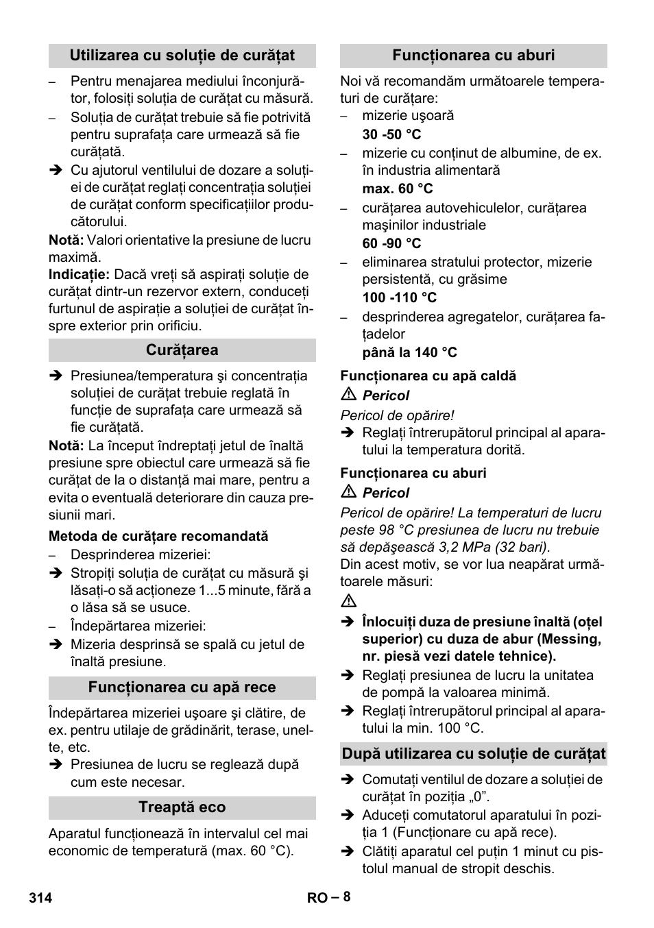 Karcher Nettoyeur haute pression HDS 8-18-4 C Classic User Manual | Page 314 / 460