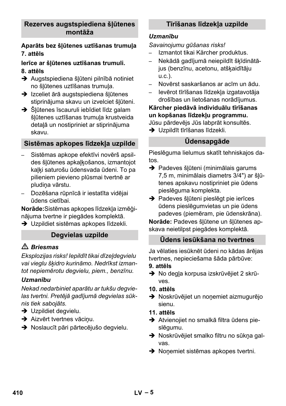 Karcher Nettoyeur haute pression HDS 8-18-4 C Classic User Manual | Page 410 / 460