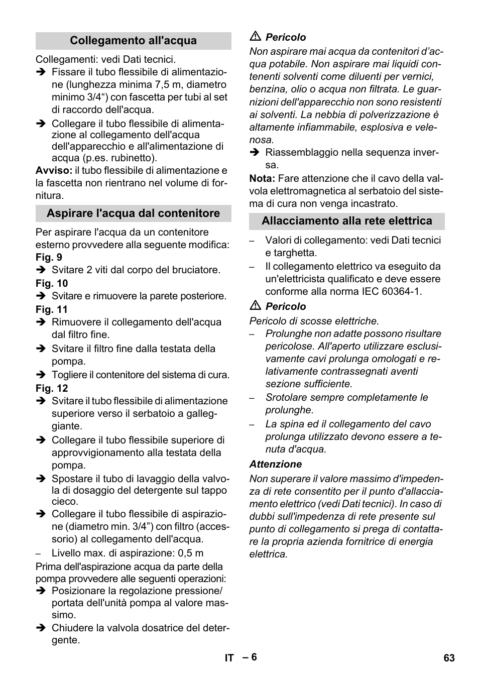 Karcher Nettoyeur haute pression HDS 8-18-4 C Classic User Manual | Page 63 / 460