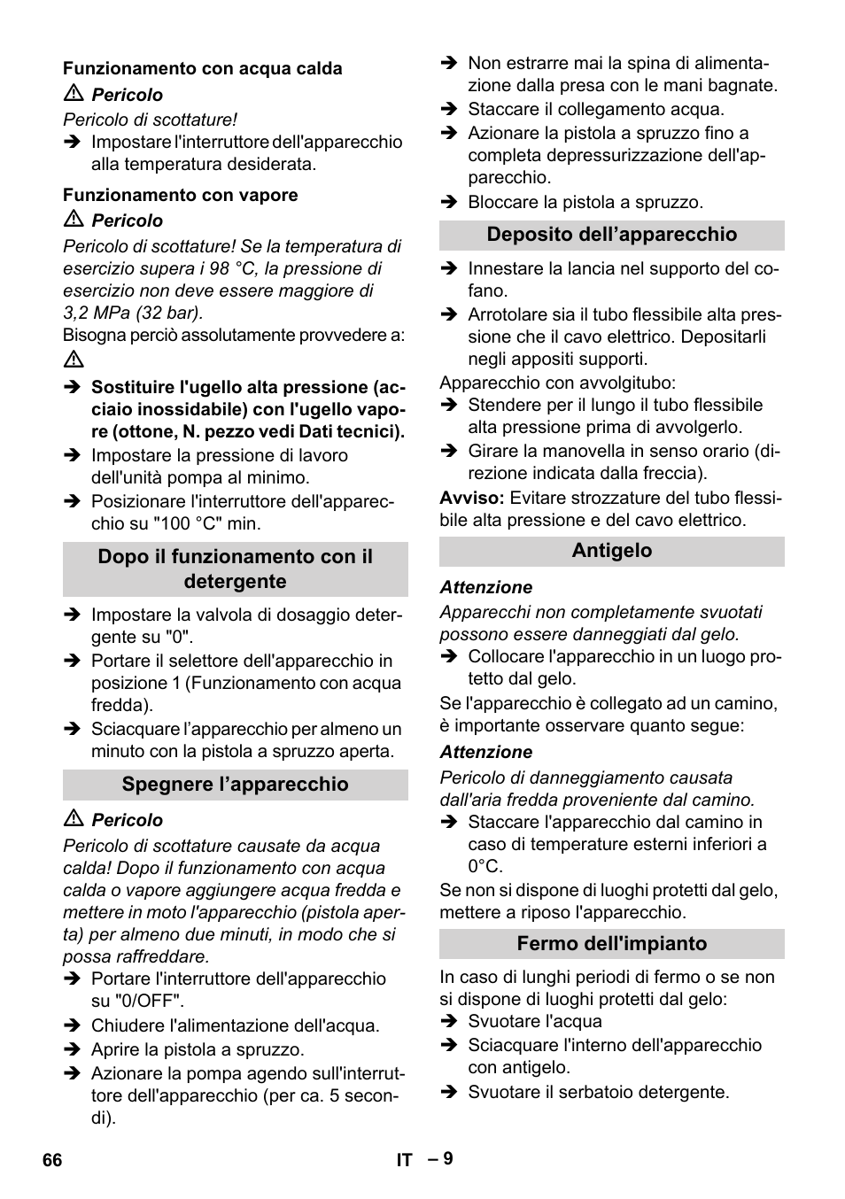 Karcher Nettoyeur haute pression HDS 8-18-4 C Classic User Manual | Page 66 / 460