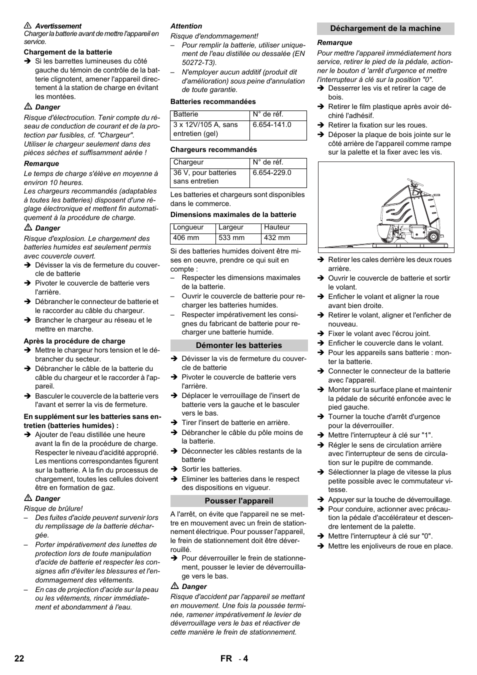 Karcher Aspiro-brosseur CV 85-2 RS User Manual | Page 22 / 228