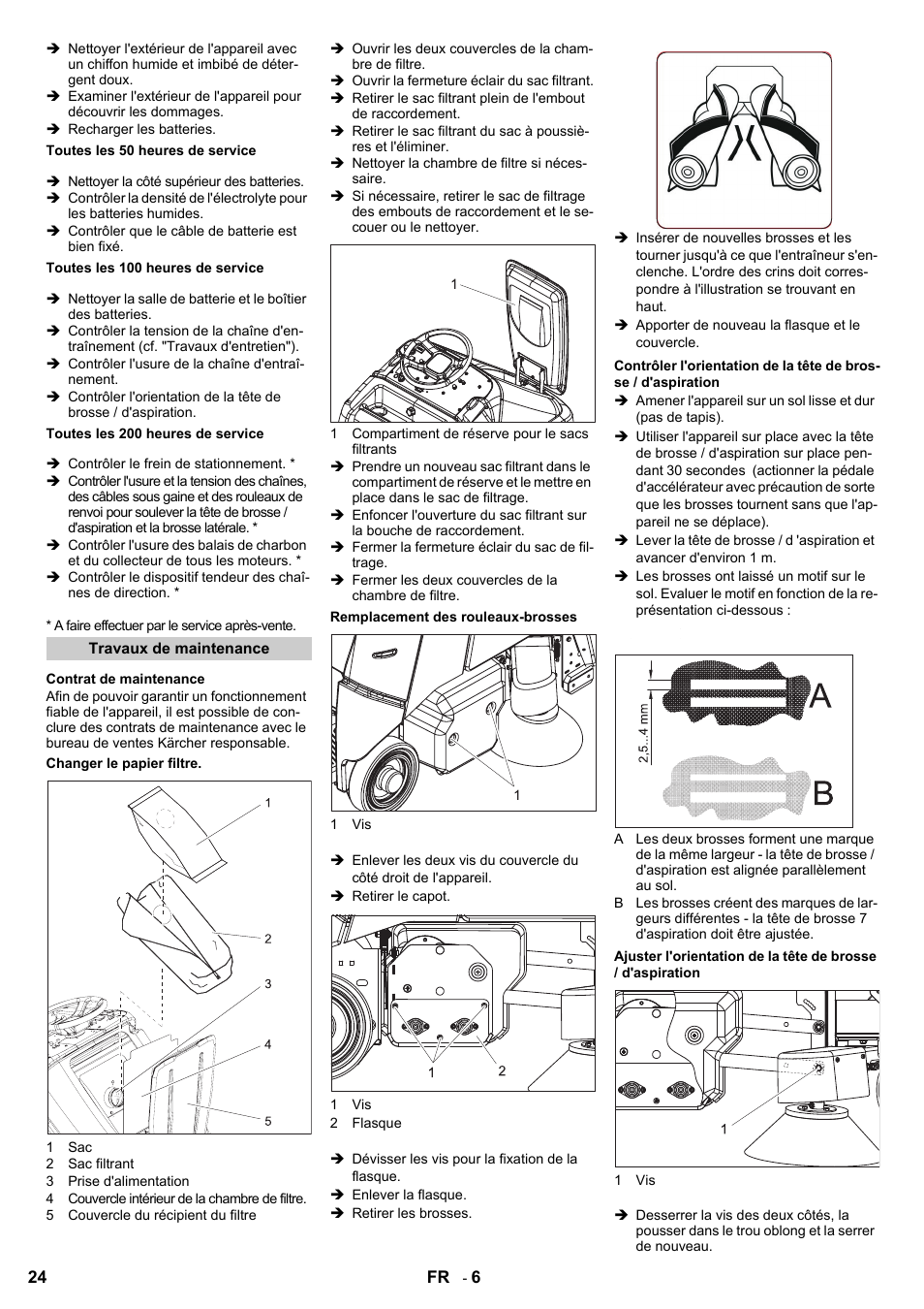 Karcher Aspiro-brosseur CV 85-2 RS User Manual | Page 24 / 228