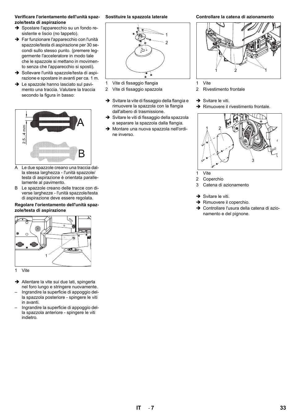 Karcher Aspiro-brosseur CV 85-2 RS User Manual | Page 33 / 228