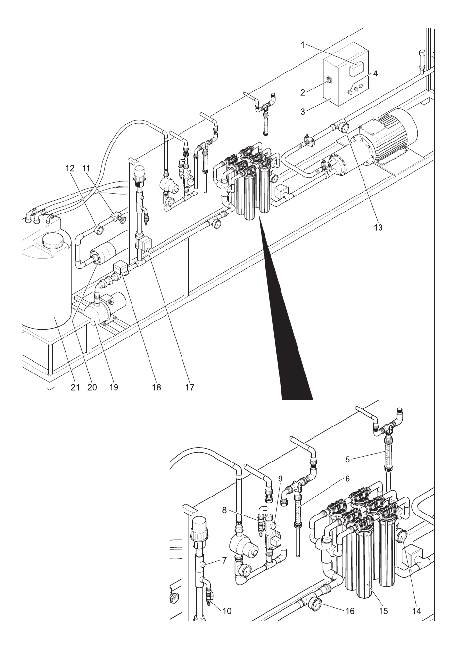 Karcher Installation de potabilisation d’eau WPC 2500 SW User Manual | Page 23 / 36