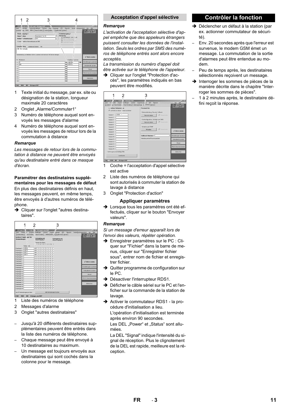 Contrôler la fonction | Karcher Armoire de lavage SB MB 5-10 User Manual | Page 11 / 48