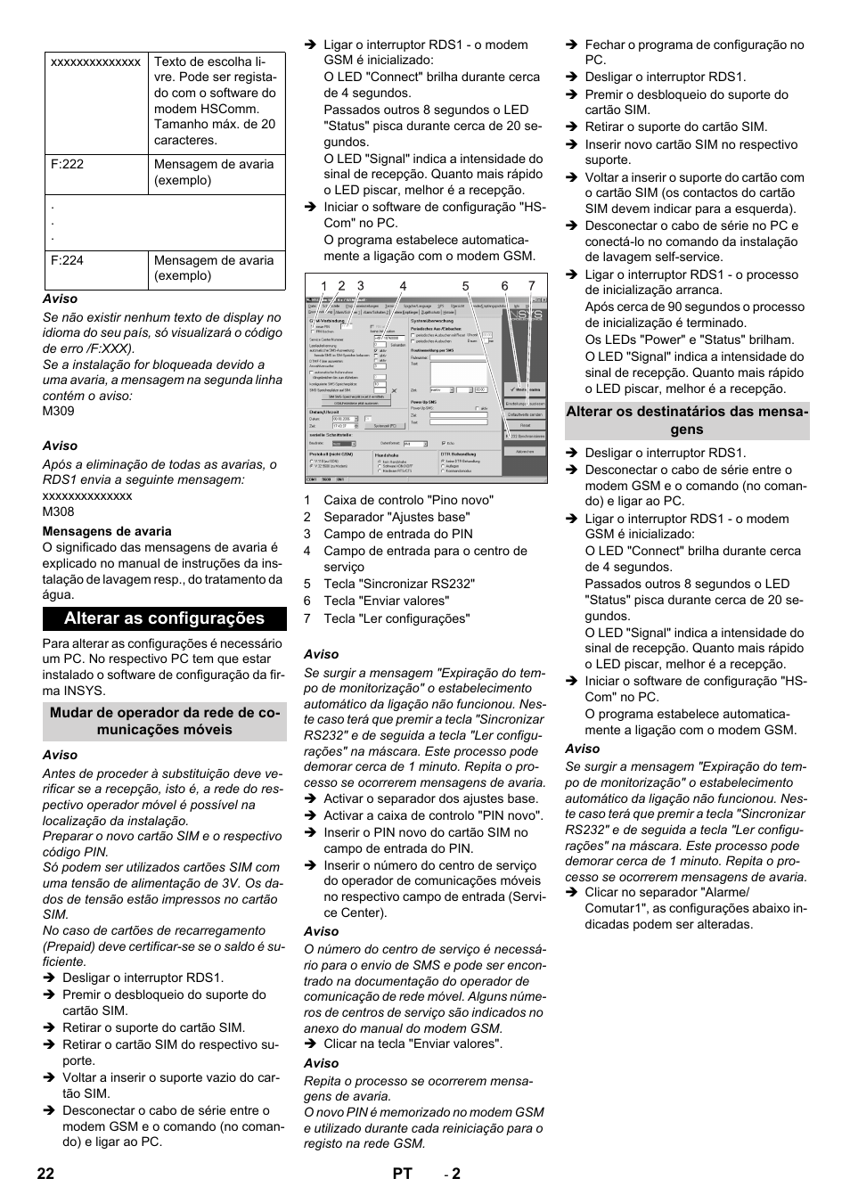 Alterar as configurações | Karcher Armoire de lavage SB MB 5-10 User Manual | Page 22 / 48