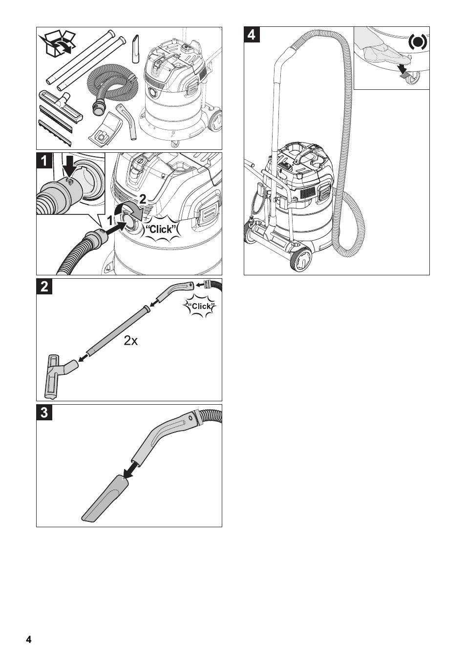 Karcher Aspirateur eau et poussières NT 65-2 Ap Me User Manual | Page 4 / 176