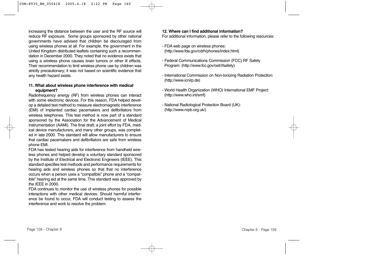 Audiovox CDM-8930 User Manual | Page 82 / 85